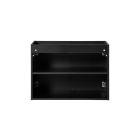 Set kast Comad Nova Black NOVA BLACK D2 82-80-2D, wastafel Comad Beyond BEYOND 5 WHITE ( E-6564 ), NOVA BLACK B 89-80