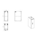 Set kast Comad Nova Oak NOVA OAK A 82-60-2D, kast Comad Nova Oak NOVA OAK A 81-20-1D(W81-01A), NOVA OAK A 89-140