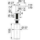 Set stalen spoelbak Franke Maris 127.0544.021, keukenkraan Franke Smart Glenda 115.0747.474, 112.0717.084