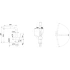Set keukenkraan Blanco Linus-S-F 527523, vloeistofdispenser Blanco Lato 525789