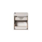 Set kast Comad Nova Cashmere NOVACASHMERE 82-50-2S, badkamerblad Comad Nova White NOVA WHITE 89-50