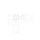 Set douchekraan Oltens Molle 33010910, douchekop Oltens Ume 37102910, 37402910, 37200910
