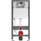 Set toiletpot met softclose toiletbril Kludi Resa S 27WCSET39, inbouwframe Kludi Unifix 79300