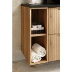 Set kast Comad Nova Black NOVA BLACK D2 82-60-2S, kast Comad Nova Oak NOVA OAK 81-20-39, NOVA OAK A 89-80