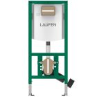 Set toiletpot met softclose toiletbril Laufen Lua H8660820000001, inbouwframe Laufen Ineo H9201140000001