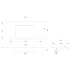 Set kast Oltens Lun Rilla 60029000, wastafel Oltens Stila 40203000