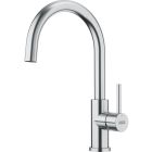 Set keukenkraan Franke Smart Glenda 115.0747.473, stalen spoelbak Franke Aton 122.0204.649