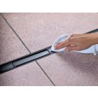 Set lineaire afvoer Geberit CleanLine 154.503.TE.1, doucheafvoer Geberit CleanLine 154.152.00.1