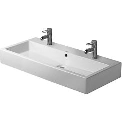 Duravit Vero wastafel 100x47 cm rechthoekig klassiek-meubel wit glans 0454100026