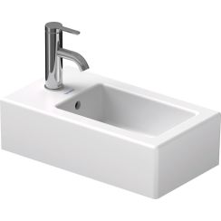 Duravit Vero wastafel 45x25 cm rechthoekig klassiek wit glans 0702250000