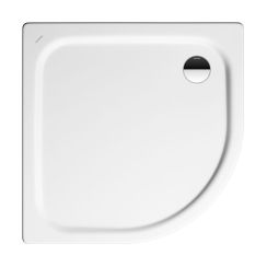 Kaldewei Zirkon halfronde douchebak 100x80 cm wit 457048040001