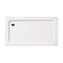 Kaldewei Superplan XXL rechthoekige douchebak 140x100 cm wit 431200010001