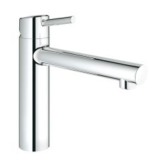Grohe Concetto keukenkraan staand StarLight Chrome 31210001