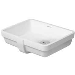 Duravit Vero wastafel 43x31.5 cm rechthoekig onderblad wit glans 0330430000