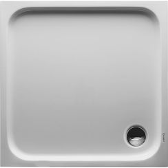 Duravit D-Code vierkante douchebak 80x80 cm wit 720101000000000