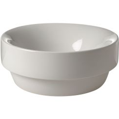 Kerasan Cento wastafel 35x35 cm rond inbouw wit glans 355801