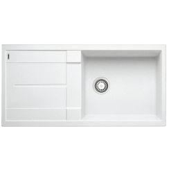 Blanco Metra XL 6 S spoelbak van graniet 100x50 cm wit 515136