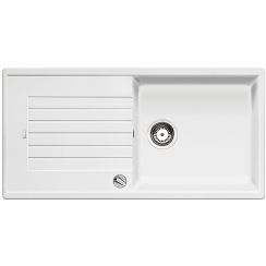 Blanco Zia XL 6 S spoelbak van graniet 100x50 cm wit 517561