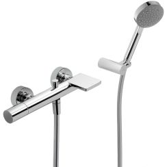 Tres Max-Tres bad- en douchekraan wand chroom 061.170.01