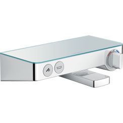 Hansgrohe ShowerSelect bad- en douchekraan wand met thermostaat chroom 13151000