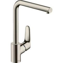 Hansgrohe Focus M41 keukenkraan staand roestvrij staal 31817800