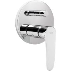 Tres Flat-Tres bad- en douchekraan inbouw chroom 204.180.01