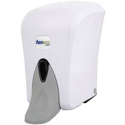 Faneco zeepdispenser 1000 ml wit-grijs SA1000PGWG