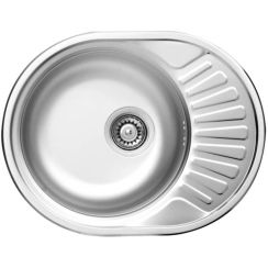 Deante Twist stalen spoelbak 58x44.5 cm ZEU_311C