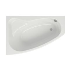 Cersanit Sicilia hoekbad 150x100 cm linkszijdig wit S301-095