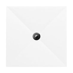 Schedpol De Luxe vierkante douchebak 90x90 cm wit 3.040
