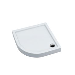 Schedpol Competia halfronde douchebak 90x90 cm wit 3.0164