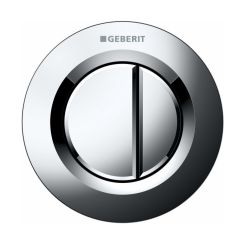 Geberit Typ 01 spoelknop voor het toilet glanzende chroom 116.043.21.1