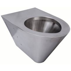 Faneco toiletpot hangend vandalismebestendig glans N13018