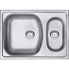 Deante Xylo stalen spoelbak 62x44 cm ZEX_3503