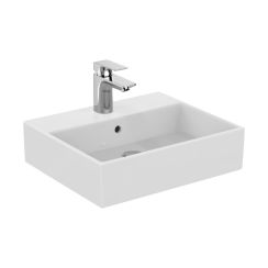 Ideal Standard Strada wastafel 50x42 cm rechthoekig opbouw wit glans K081601