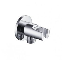 Blue Water hoekverbinding met handvat chroom BW-PKOH.ICO.011C