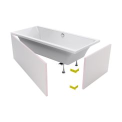 Excellent Flex badkuipbehuizing OBEX.P.18X85WH