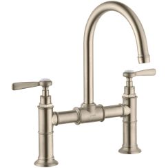 Axor Montreux wastafelkraan staand nikkel 16511820