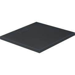Duravit Stonetto vierkante douchebak 90x90 cm antraciet 720146680000000