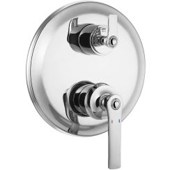 Omnires Armance bad- en douchekraan inbouw chroom AM5237CR