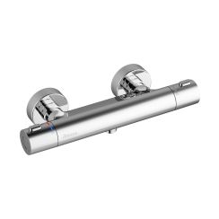 Ravak Termo douchekraan wand met thermostaat chroom X070096