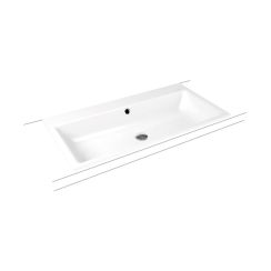 Kaldewei Puro wastafel 90x46 cm rechthoekig inbouw wit glans 900206013001