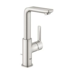 Grohe Lineare wastafelkraan staand SuperSteel 23296DC1