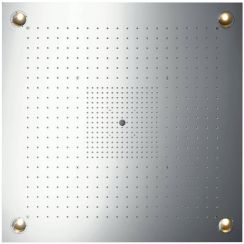 Axor Starck Shower Collection regendouche 97x97 cm vierkant staal 10623800