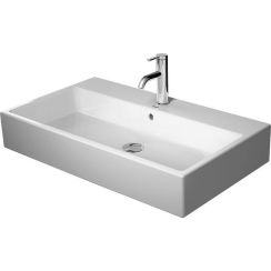 Duravit Vero Air wastafel 80x47 cm rechthoekig klassiek-meubel wit glans 2350800071