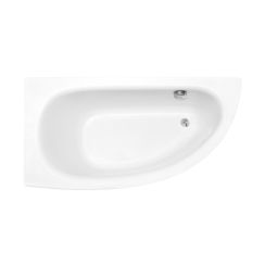 Besco Milena hoekbad 149.5x74.5 cm linkszijdig wit #WAM-150-NL