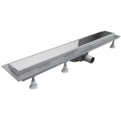 Schedpol Base-Low doucheafvoer 80 cm staal OLSL80/ST-LOW