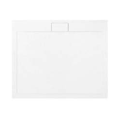 Besco Axim Ultraslim rechthoekige douchebak 110x90 cm wit #BAX-119-P