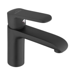 Invena Siros wastafelkraan staand zwart BU-90-004