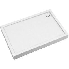 Schedpol Competia New rechthoekige douchebak 90x75 cm wit 3.4675